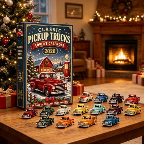 Vehicle Advent Calendar 24 Days of Classic Cars Trucks & Military Collectibles
