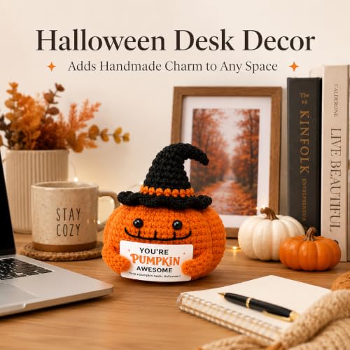 Mini Pumpkin Halloween Gift Basket Stuffer for Women & Teens