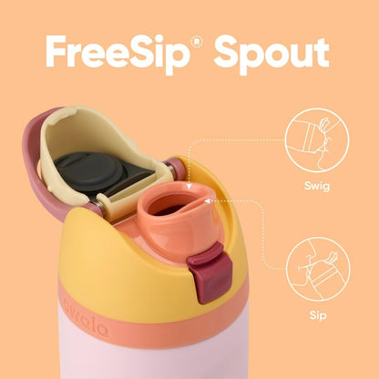 Owala FreeSip Insulated Stainless Steel Water Bottle - BPA-Free, 24 Ounce, Perfect for Sports & Travel
