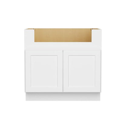 Furinno Shaker Farm Sink Bases Kitchen Cabinet, Ready to Assemble, 24 D x 36 W x 34.5 H, White