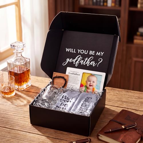 Godfather Proposal Gift Set - Will You Be My Godfather - Variation of God Father
