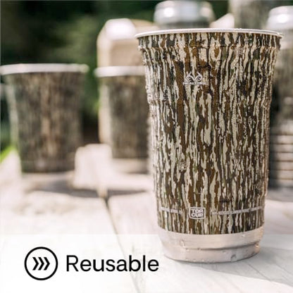 Realtree Camo Aluminum Party Cups 20oz - 20 Count