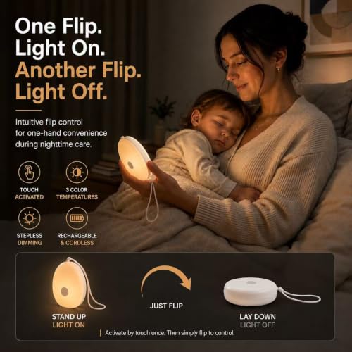 Egg Light for Breastfeeding Baby Night Light - White / 1
