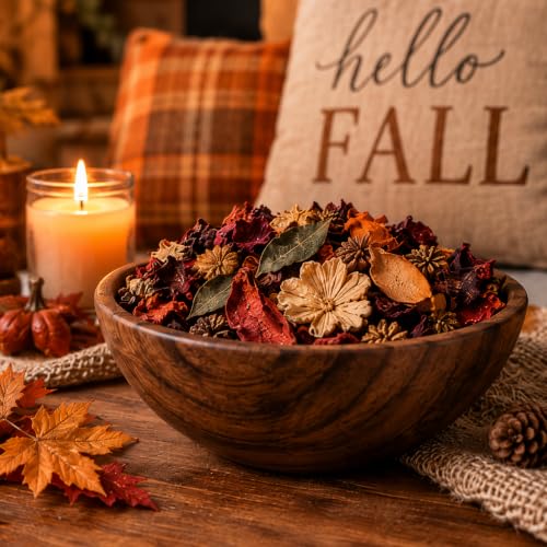 Autumn Spice Potpourri 4 oz - Fall Scented Home Décor for Bowls & Centerpieces