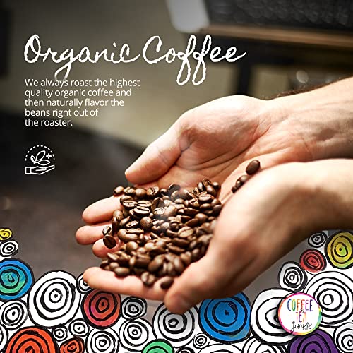Organic Pour Over Coffee Advent Calendar - 25 Flavored Ground Coffees