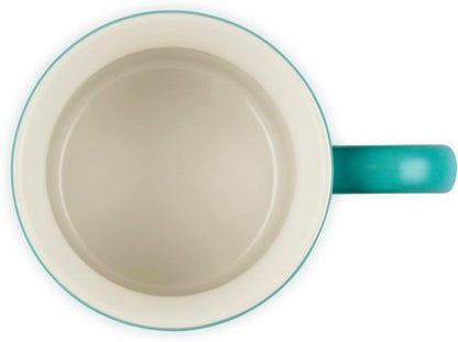 Le Creuset Stoneware Mug - 14 oz. Riviera Color | Durable & Stylish Design