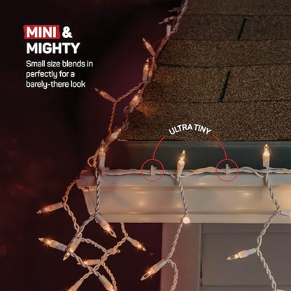 Christmas Light Clips Set of 200 - Gutter & Shingle Mounts - Variation 1