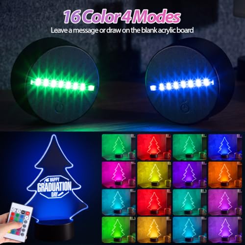 Christmas LED Light Kit with Acrylic Tree Bases - 6 Sets