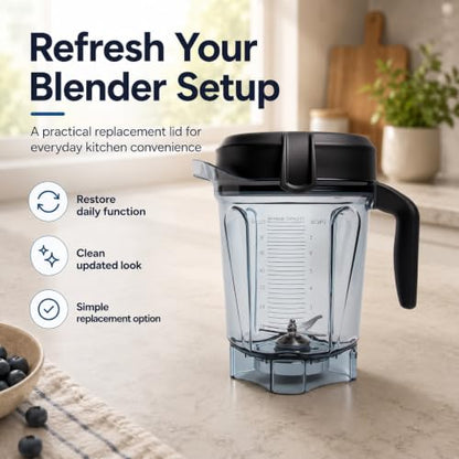 Vitamix 64oz Low-Profile Blender Lid Replacement - PB-Lid Variation