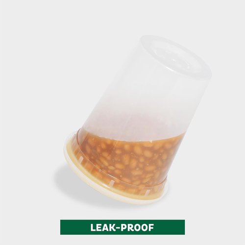 Freshware Food Storage Containers - Leakproof, BPA-Free Deli Containers | 20 Sets of 8/16/32 oz