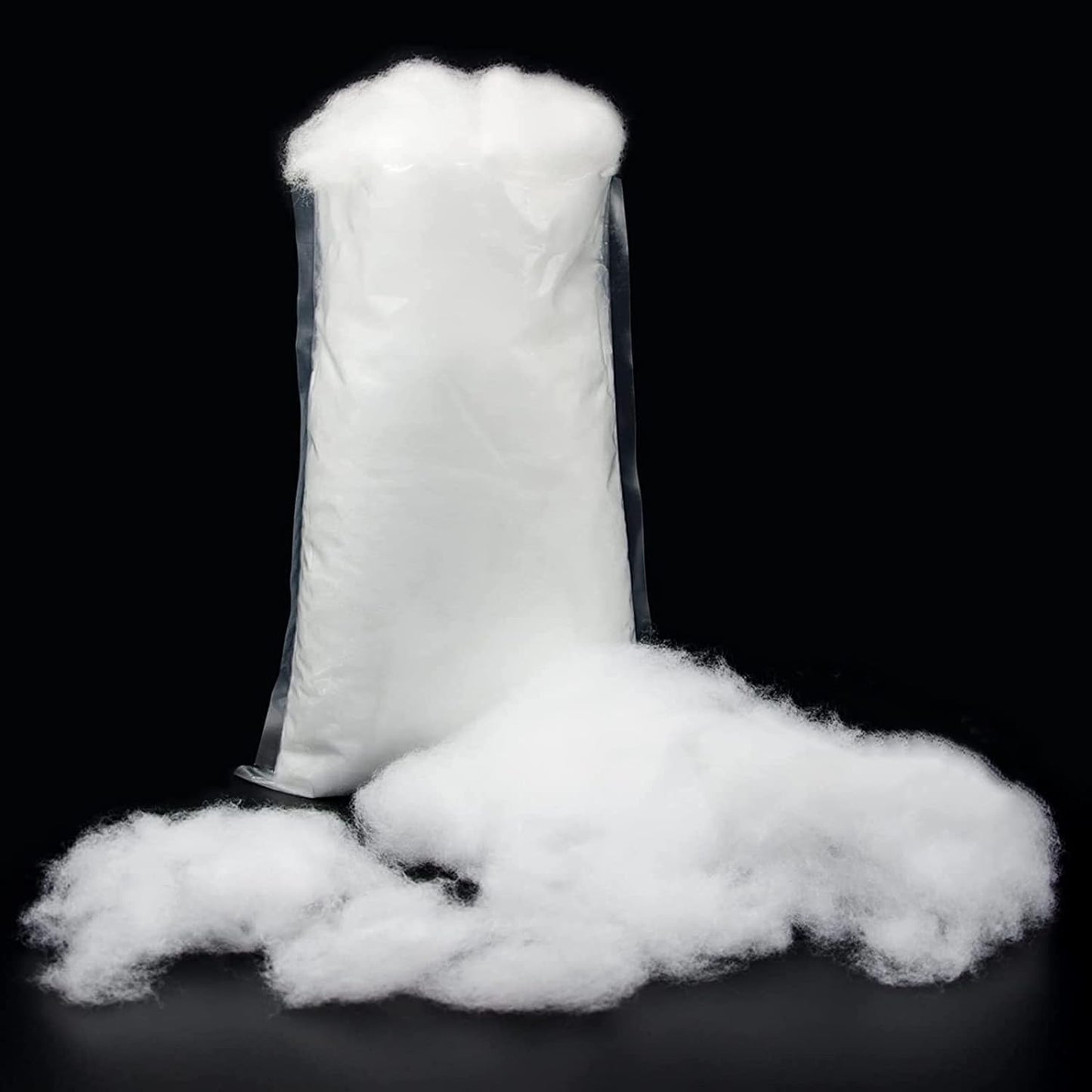 Skiennix Artificial Snow Decor - Fluffy White Cotton Wool for Christmas Trees & Holiday Displays