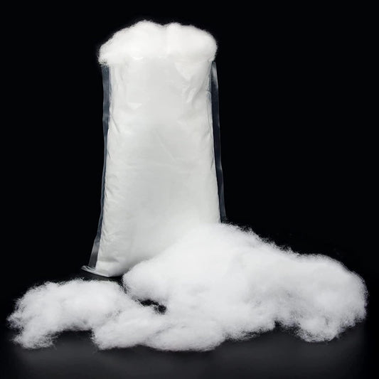 Skiennix Artificial Snow Decor - Fluffy White Cotton Wool for Christmas Trees & Holiday Displays