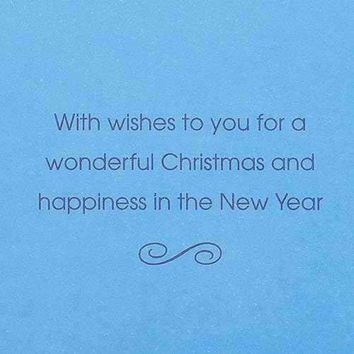 Papyrus Unique Christmas Card with Colorful Ornaments - Designed by House of Turnowksy (Wonderful Christmas)