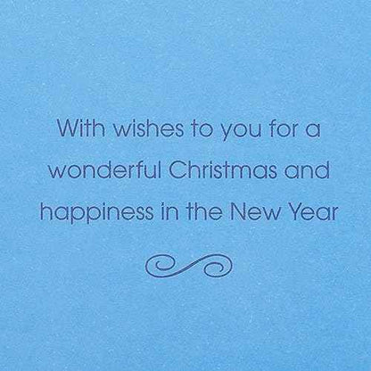 Papyrus Unique Christmas Card with Colorful Ornaments - Designed by House of Turnowksy (Wonderful Christmas)