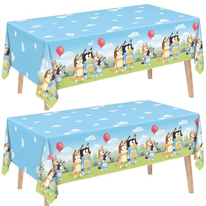 Bluey Tablecloth 2-Pack - Officially Licensed Kids Party Decor