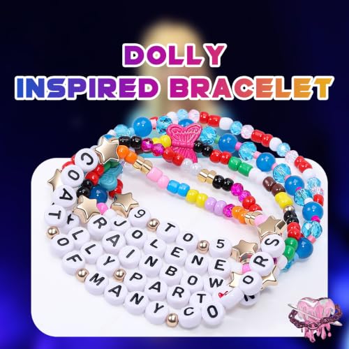Dolly Costume Jewelry Gift Set - 5 Pcs Inspired Bracelets for Costumes