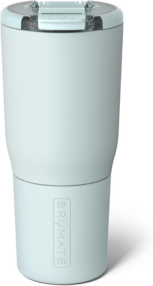 BrüMate Nav 25oz Insulated Travel Tumbler - 100% Leak Proof with Magnetic BevLock™ Lid | Blue Agave