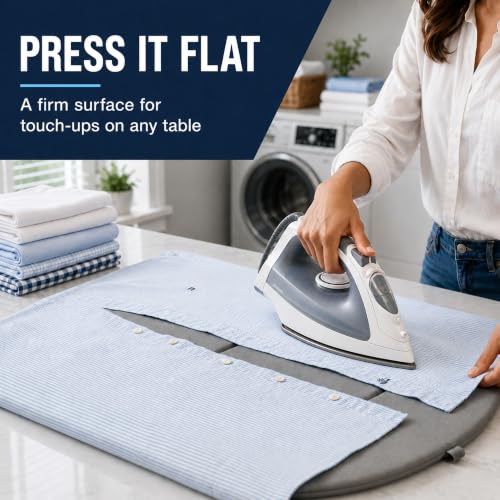 Rotating Ironing Board for Steamers, Hanging & Compact Design