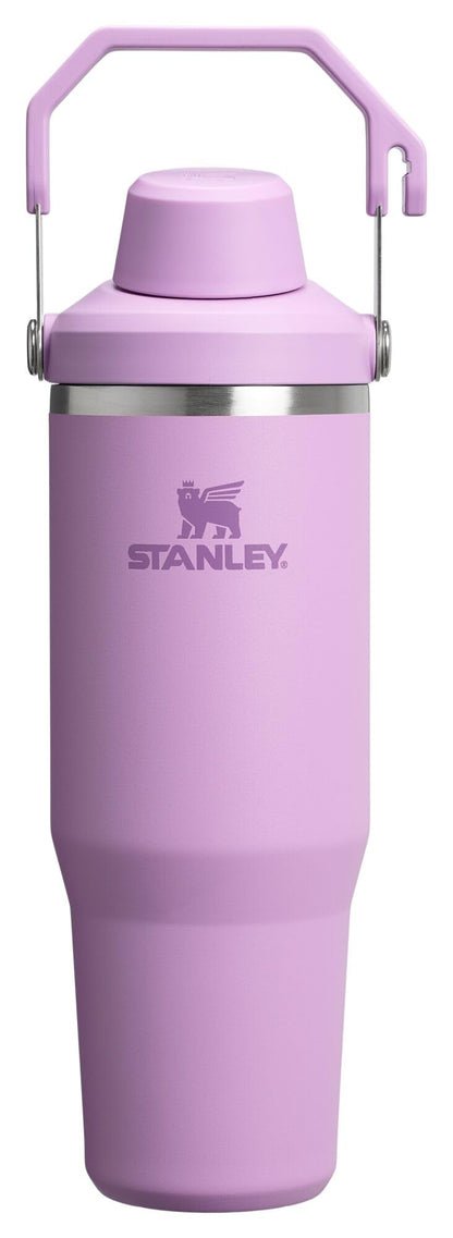 Stanley IceFlow 2.0 Fast Flow Tumbler with Handle 30 oz | Twist On Angled Spout Lid | Leakproof Water Bottle | Insulated Stainless Steel | BPA-Free | Lilac