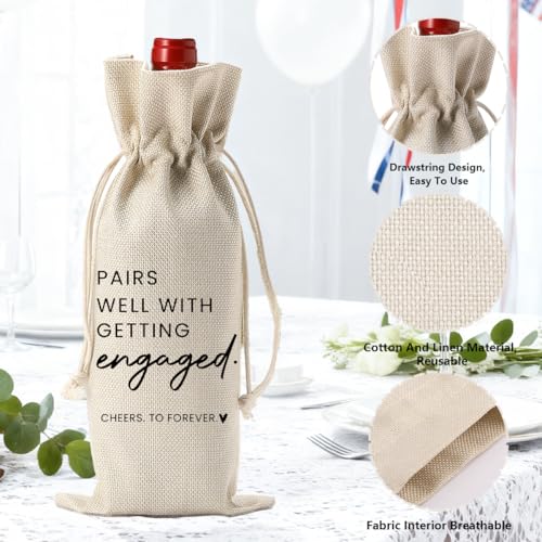 Engaged Gifts for Couples - Wedding & Engagement Party Decor Set - Engaged1