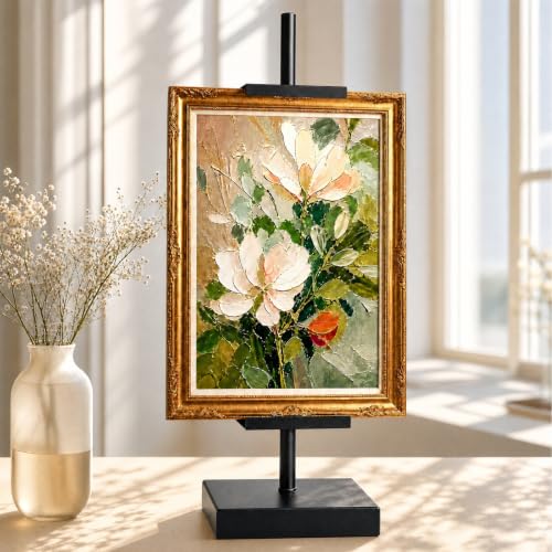 18'' Adjustable Tabletop Easel Stand Black - Art Display & Painting Support