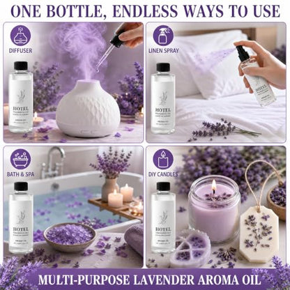 Lavender Essential Oil 3.38 Fl Oz - Pure Aromatherapy & DIY Craft Use
