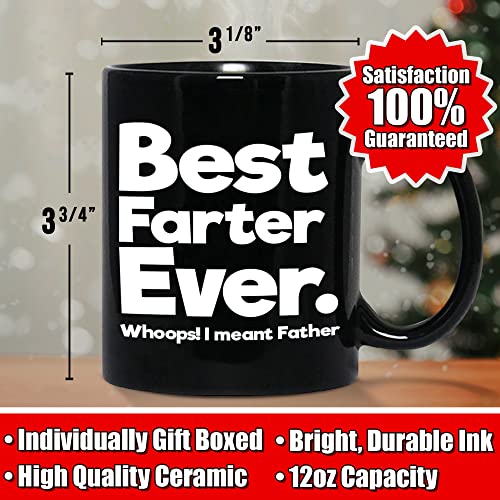 Silly Best Farter 12oz Color Changing Mug - Funny Father's Day Gift for Dads