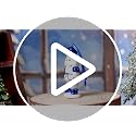 Blue and White Porcelain Nutcracker Ornaments - Set of 8 Christmas Decorations