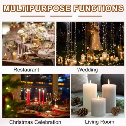4.5cm Candle Dust Cover Protector - White Round Candle Lid 65 Pcs