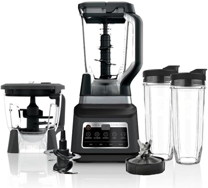 Professionall System Blender Plus - 8 Cup Food Processor with Auto IQ, 1400W Power & XL Capacity