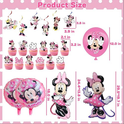 Pink Birthday Party Decorations Set for Kids & Celebrations