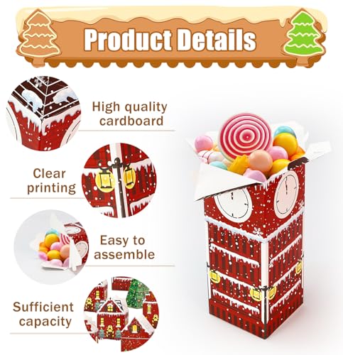 DIY Fillable Advent Calendar Boxes Set for Christmas Countdown Gift Wrapping