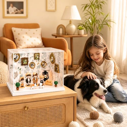 Family DIY Mini Museum Kit Shadow Box Keepsake Display - TEKCHIC