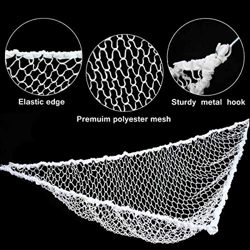 Stretchable Mesh Toy Net for Kids and Pets - Wall Hanging Storage Organizer