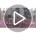 Festive 14 Inch Wooden Nutcracker - Groom Traditional Christmas Decor