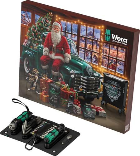 Wera 05136614001 Advent Calendar 2026 with 24 Tool Surprises - Modular Storage