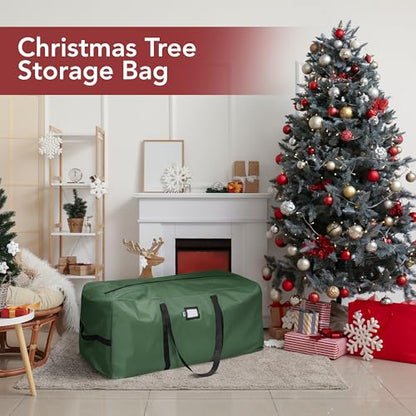 Christmas Tree Storage Bag Waterproof 7.5ft Green - Fits a 7.5FT Tree