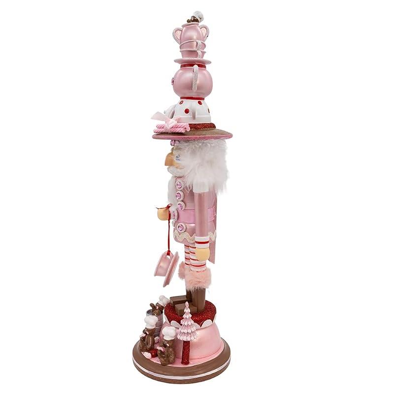 18-Inch Pink Tea Nutcracker | Hollywood Nutcrackers Kurt Adler