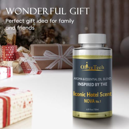 Luxury Hotel Scent Diffuser Oil 120mL - Fresh Citrus & Floral Fragrance