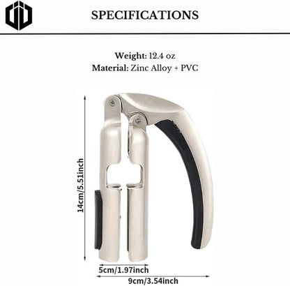 Imbibe & Indulge - Champagne Opener Tool - Zinc Alloy Champagne Opener with Non-Slip Handle and Easy Lever-Action - Champagne Accessories, Champagne Bottle Opener, Sparkling Wine Accessories Metal