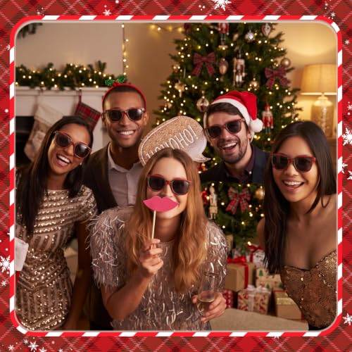 12 Pcs Christmas Party Sunglasses Props Accessories - Holiday Holiday