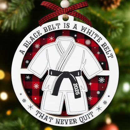 Karate Ornament Boy Christmas Tree Decoration - Jiu Jitsu Gift