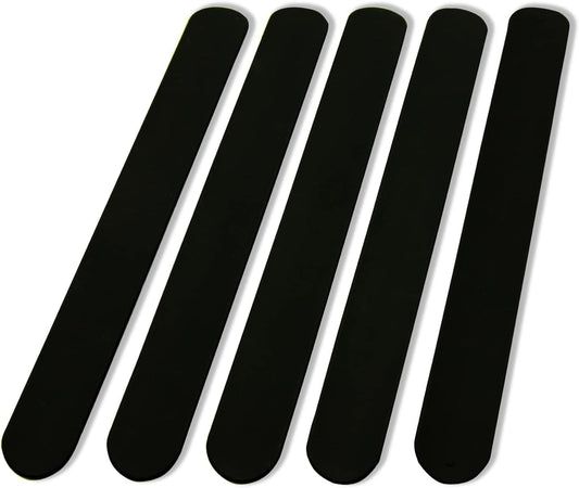 Skiennix Colored Silicone Rubber Slap Bracelets - Fun Wristbands for Kids' Parties & Toys | Ideal for Organizing Cables & Crafts