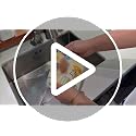 Christmas Printed Kitchen Cleaning Cloth Roll - Thick Absorbent Hand-Tear Lazy Cloth