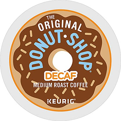 The Original Donut Shop Decaf Keurig Single-Serve K-Cup Pods, Medium Roast Coffee, 60 Count (6 Packs of 10)
