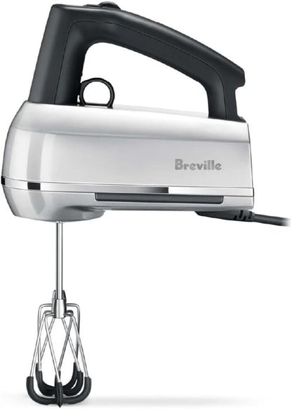 Breville Handy Mixer - Powerful Baking Tool in Sleek Silver Finish | Perfect for Home Chefs