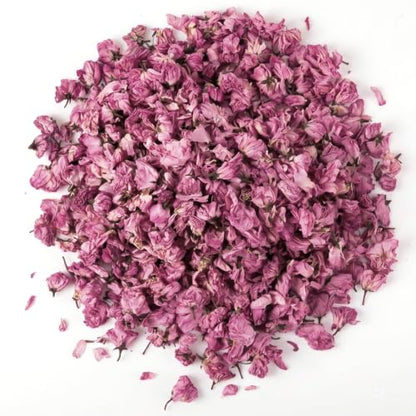 Natural Dried Cherry Blossom Flowers for Culinary & Craft Use - 450+ Pieces