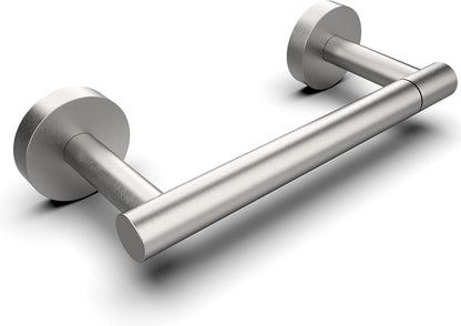 RARXTR Toilet Paper Holder - Wall-Mounted SUS304 Stainless Steel Double Post Design | Brushed Nickel Finish