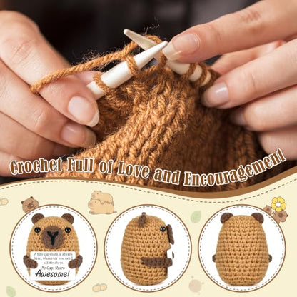 Positive Capybara Birthday Gift for Kids - Cute Basket Stuffers for Boys & Girls
