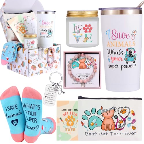Veterinarian Gift Set with Tumbler Socks and Accessories for Women